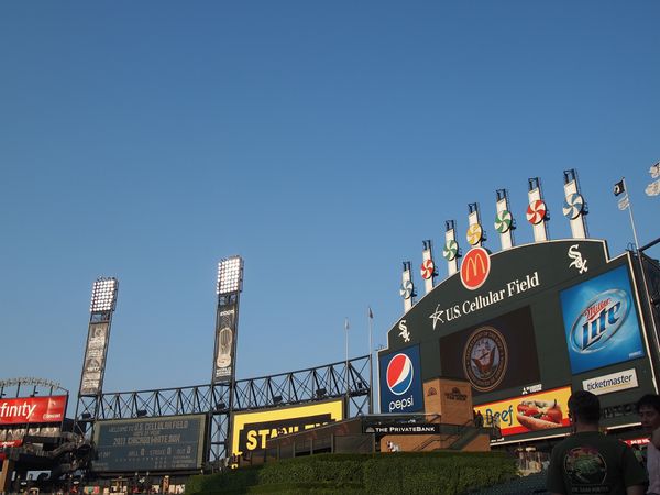 アメリカ(米国)・シカゴ「2011：ASCO@Chicago」の写真：@U.S. Cellular Field...