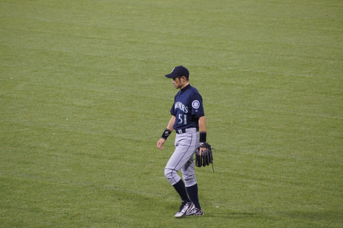 @U.S. Cellular Field④
ICHIRO目当ての我々は当然...