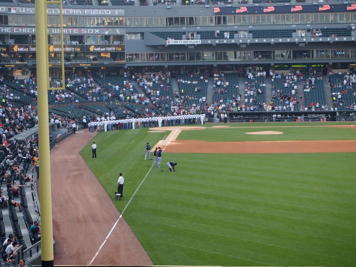 @U.S. Cellular Field①
この年もMLB観戦⚾️
CHI...