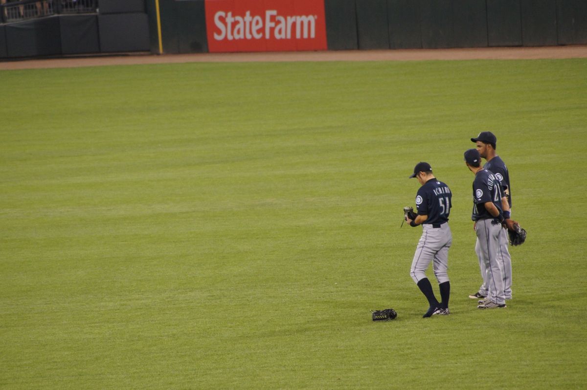 @U.S. Cellular Field③
対戦相手はSeattle Ma...