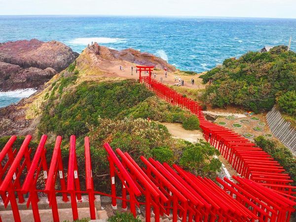 日本「山口、島根旅」の写真：元乃隅神社