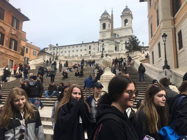 イタリア・ローマ「イタリア旅🧡」の写真：初日から電車のストライキが発生、なんとか...