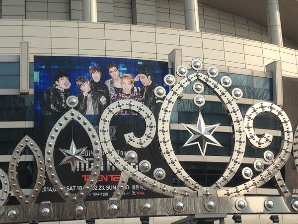 大韓民国 (韓国)・ソウル「ヲタ活」の写真：かなり近くで見れた