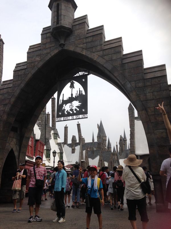日本・大阪「USJ」の写真：ハリーポッター