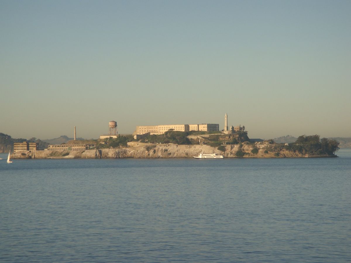 色んな場所から望むAlcatraz Island😊
今回は上陸していません💦