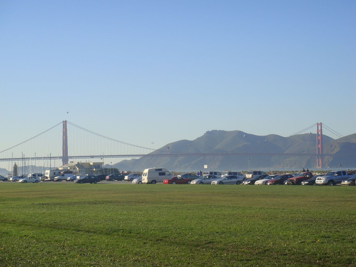 @Crissy Field
レンタサイクル🚲を借りて、いざ、Golden ...