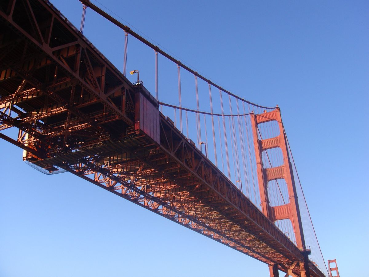 @Golden Gate Bridge
やっと到着‼️全長2,737mの橋...
