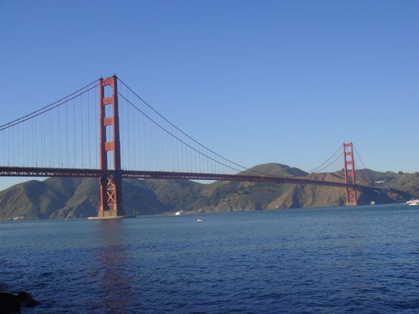 アメリカ(米国)・サンフランシスコ「2009：ASCO-GI@San Francisco」の写真：Golden Gate Bridgeまで...