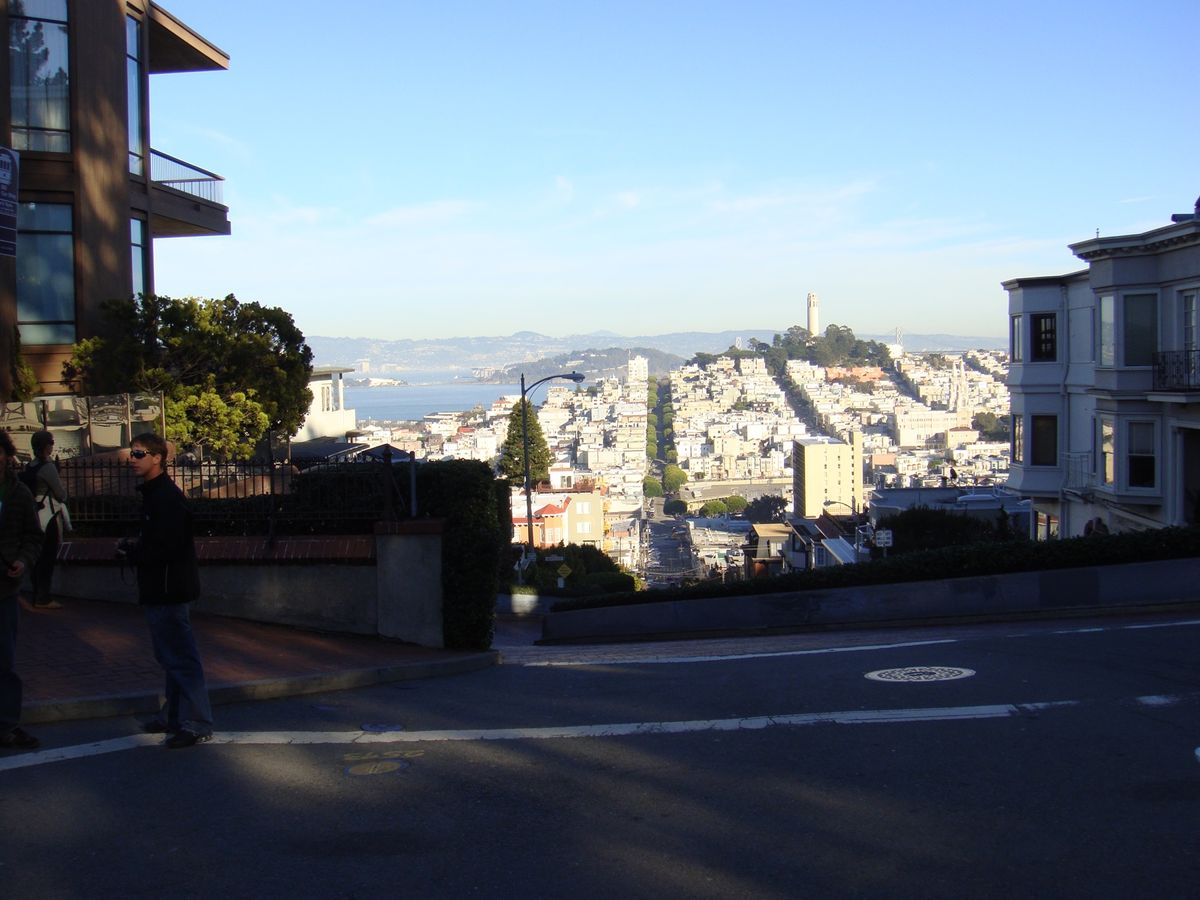 @Lombard Street
この年も観光の定番、Lombard str...