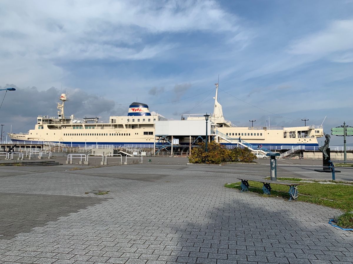 かつての青函連絡船である摩周丸。中は資料館になっています。
思いの外楽しめます。