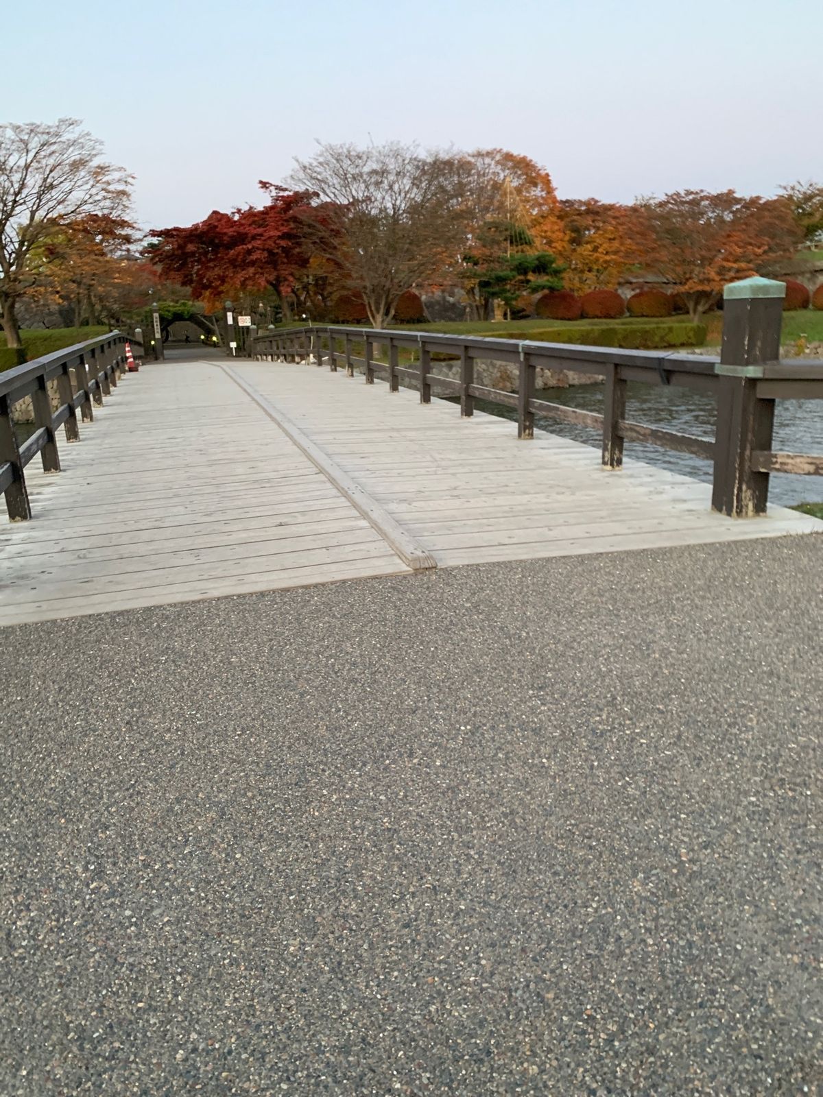 五稜郭公園と、箱館奉行所