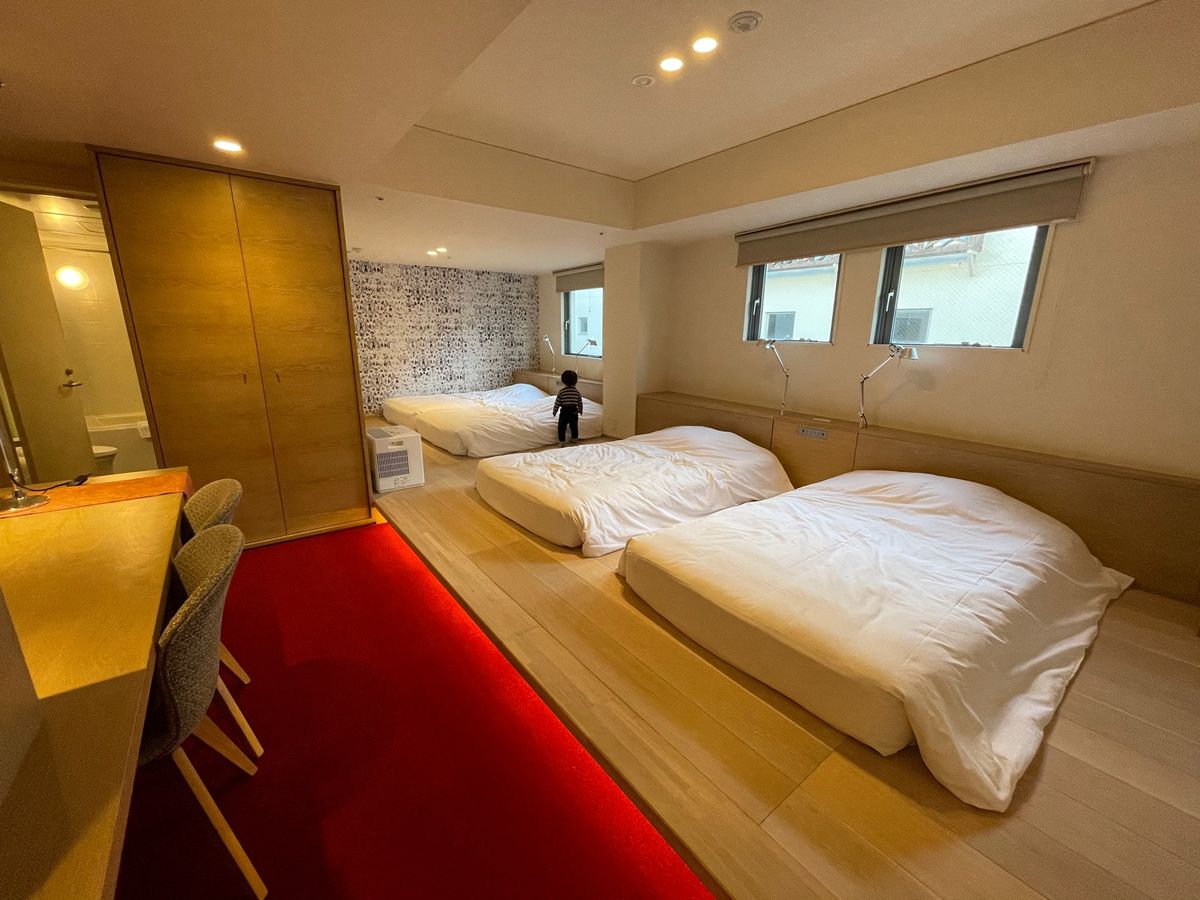 リゾナーレ八ヶ岳到着〜
部屋が広い〜！