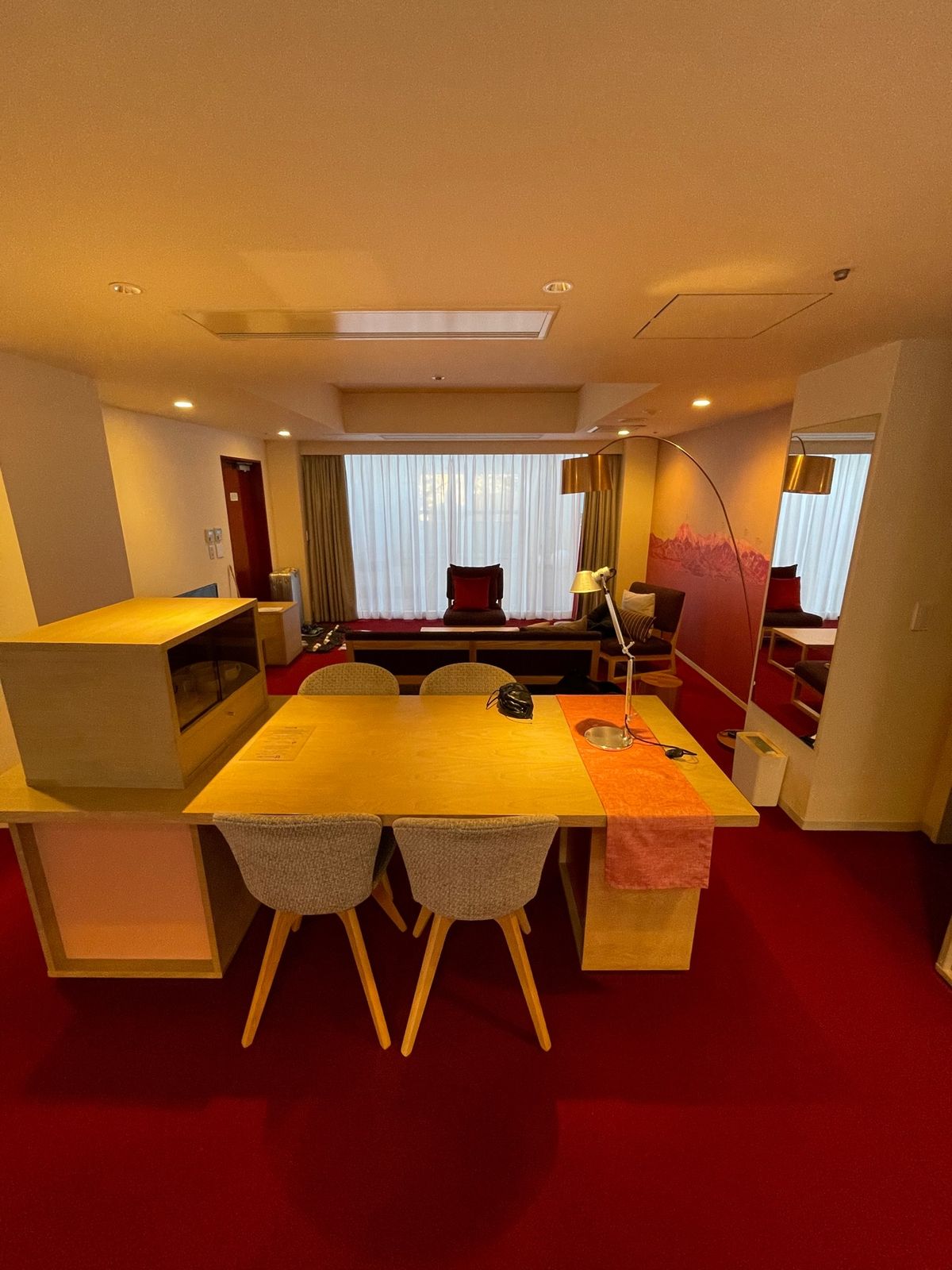 リゾナーレ八ヶ岳到着〜
部屋が広い〜！