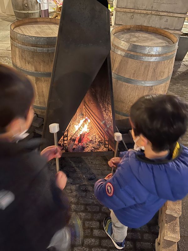 日本・長野県「星のや リゾナーレ八ヶ岳」の写真：星のや富士お同じく焼きマシュマロがありま...