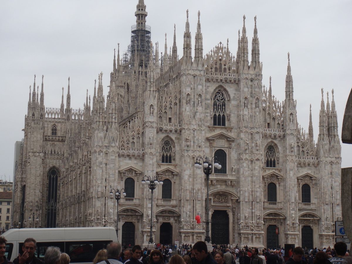@Duomo di Milano⑤
別の日に撮った写真。2枚目はやっと太陽...