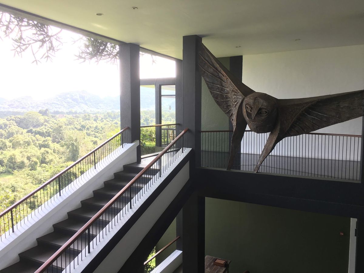 バワの書き物机が最高の落ち着く場所でした。