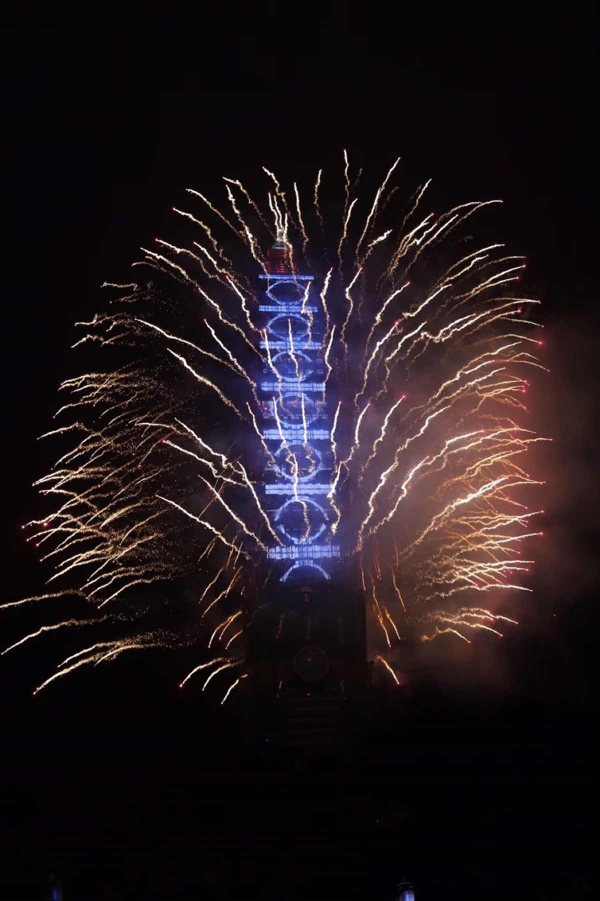 カウントダウンに101に(^O^)
夕方くらいから見やすい場所を取りに来る...