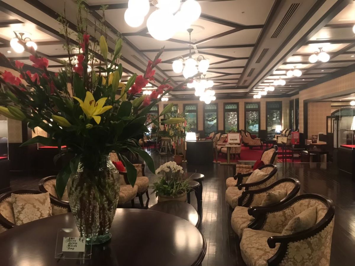 泊まったホテル(*ﾟ▽ﾟ)
レトロな雰囲気が可愛いかった〜(≧∇≦)