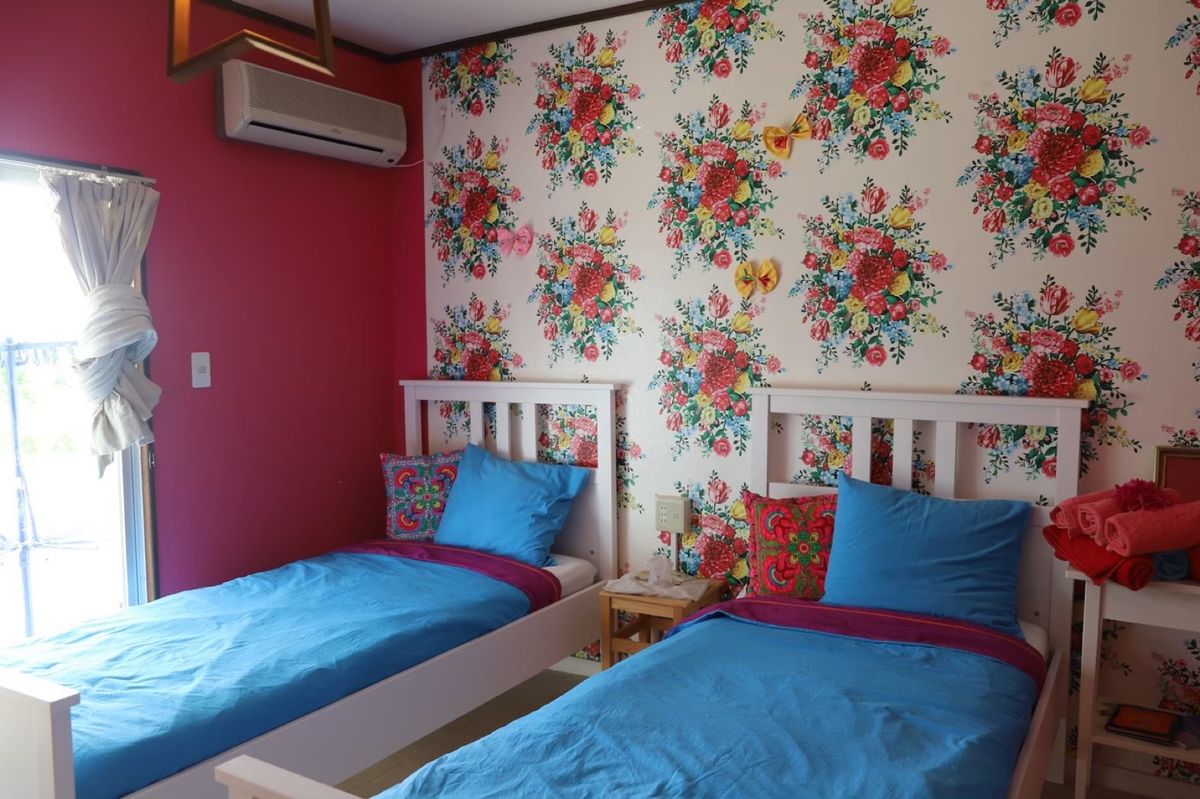 HO ALOHAってところに泊まったよ！
めちゃくちゃ安いのとスタッフさん...