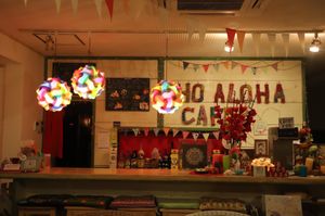 HO ALOHAってところに泊まったよ！
めちゃくちゃ安いのとスタッフさん...