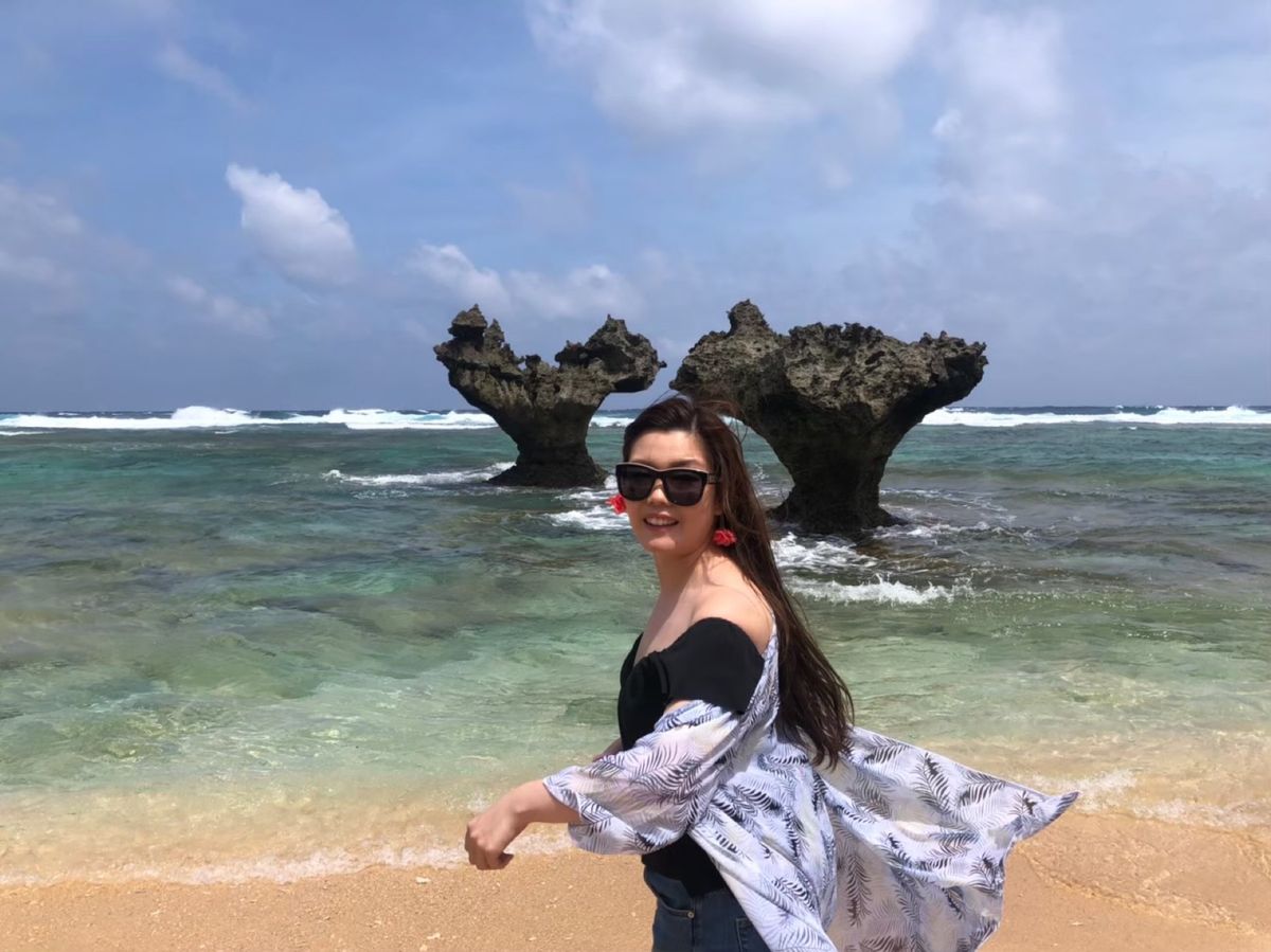 万座毛が見てみたくて行ったよ〜！万座毛の
近くにあるサーターアンダギー専門...