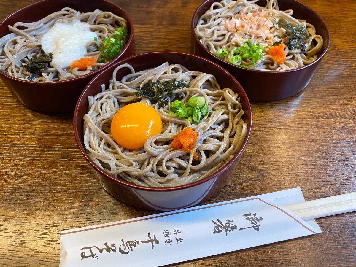 初、出雲大社へ御参りもできてよかった(^O^)
ここのお蕎麦美味しかった〜！！！