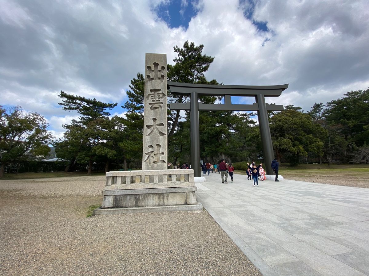 初、出雲大社へ御参りもできてよかった(^O^)
ここのお蕎麦美味しかった〜！！！