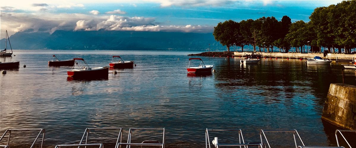 パリから列車🚃でスイス入り、レマン湖の辺りにて一週間滞在しての撮影📷😊ロ-...