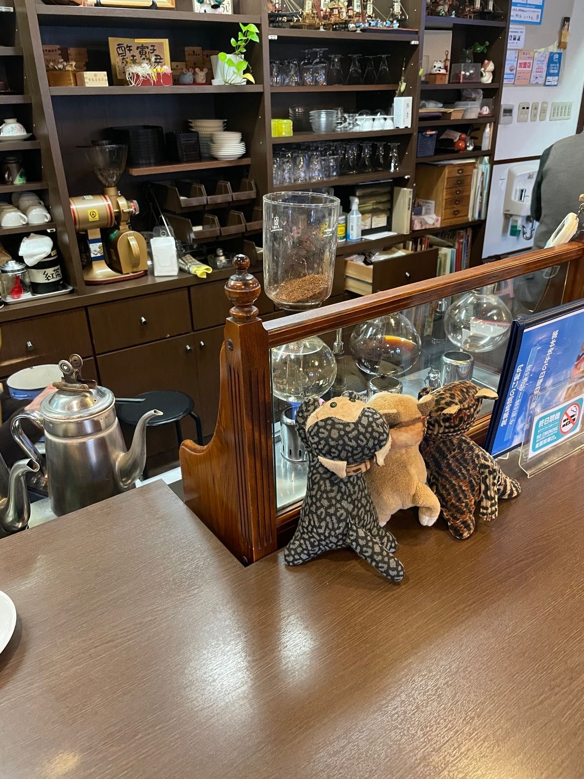 極寒の後はあったかいコーヒーに限ります！
#喫茶翁さん
初めてサイフォンで...