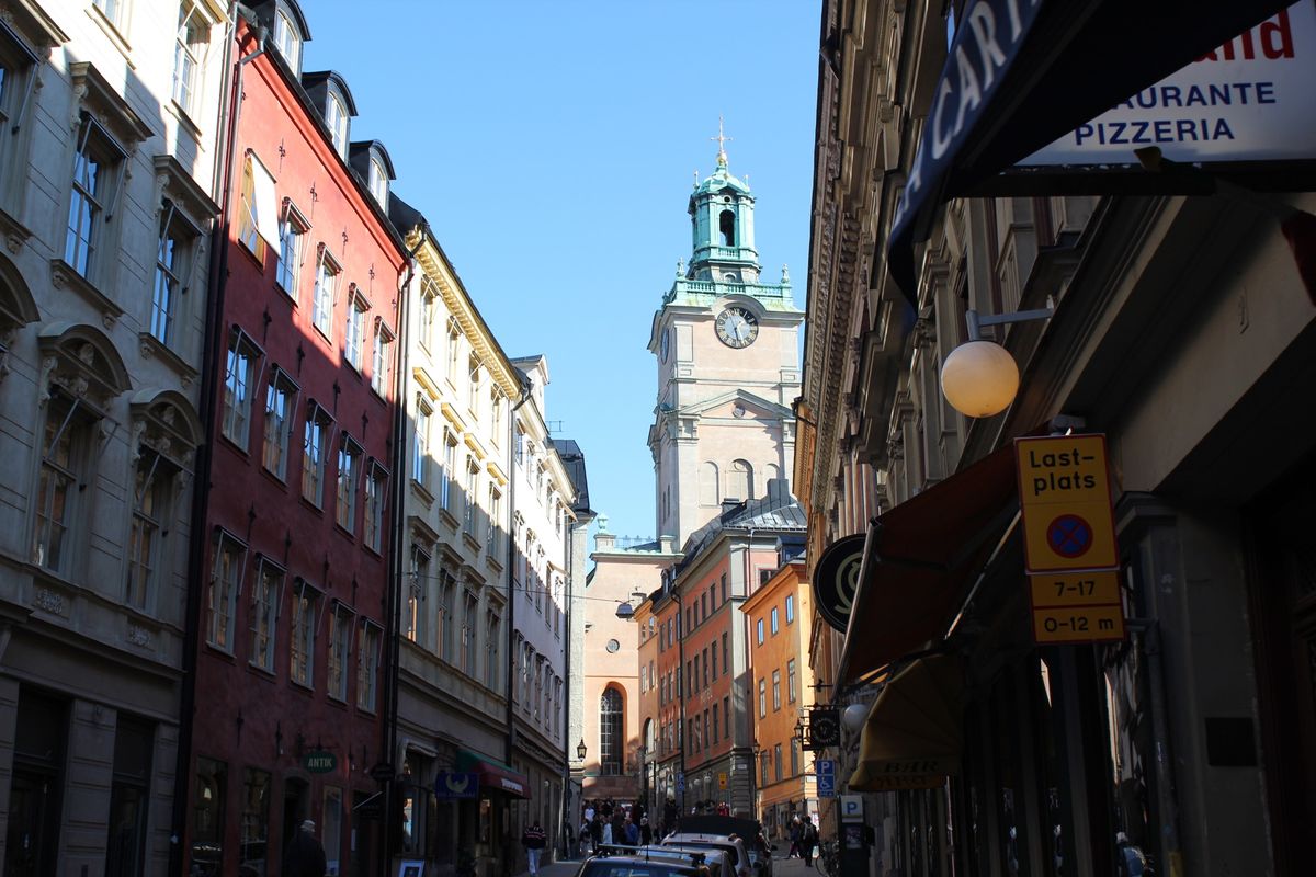 Stockholmの街並み
やっぱりヨーロッパの街並みはキレイ😊