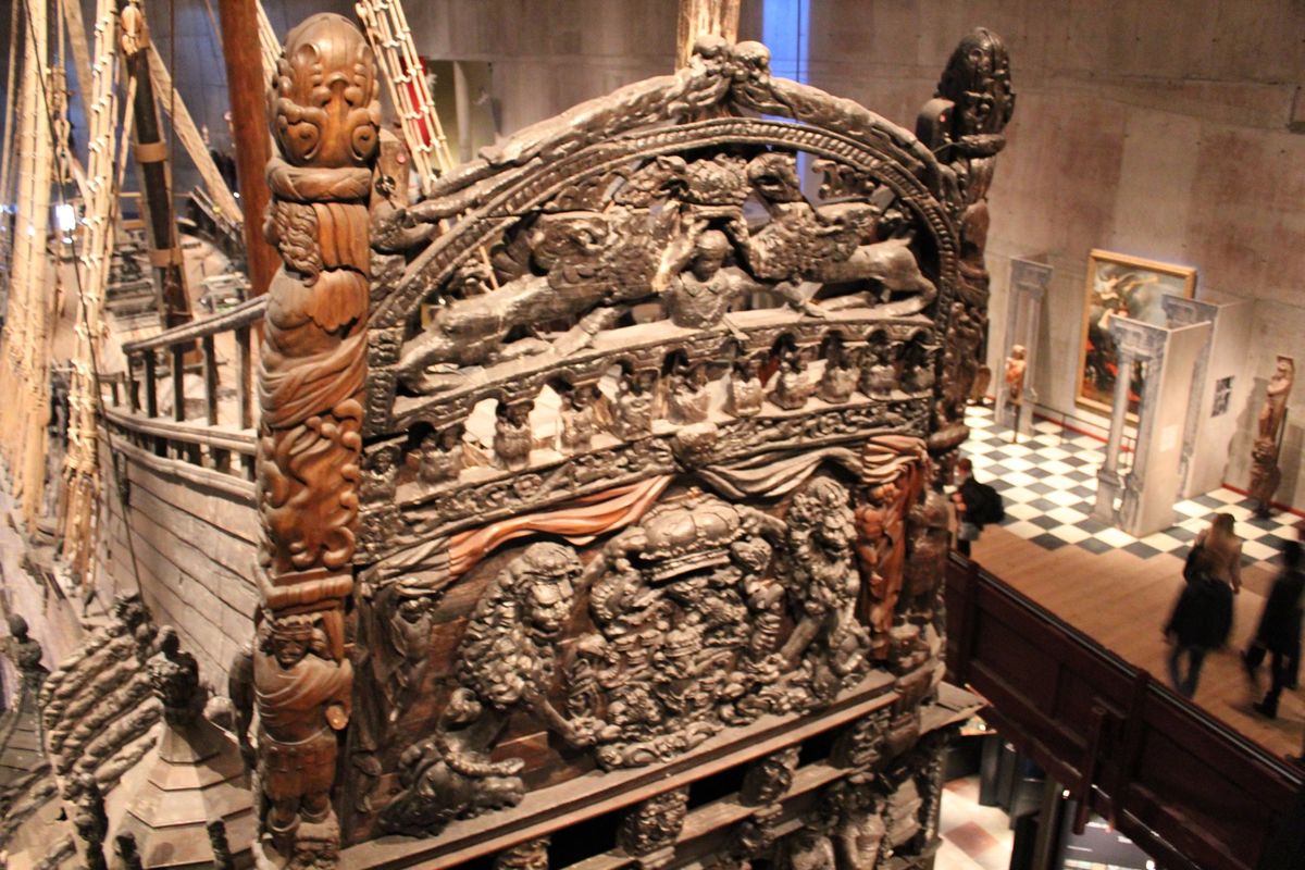 @Vasa musium

1628年にストックホルム港に沈没したヴァーサ...