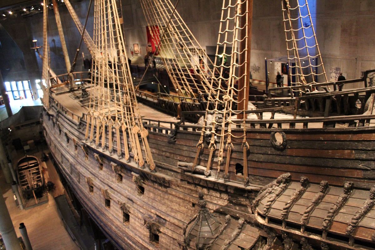 @Vasa musium

1628年にストックホルム港に沈没したヴァーサ...