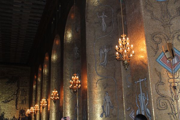 スウェーデン・ストックホルム「2011：ESMO@Stockholm」の写真：@Stadshuset④

ここはGyl...