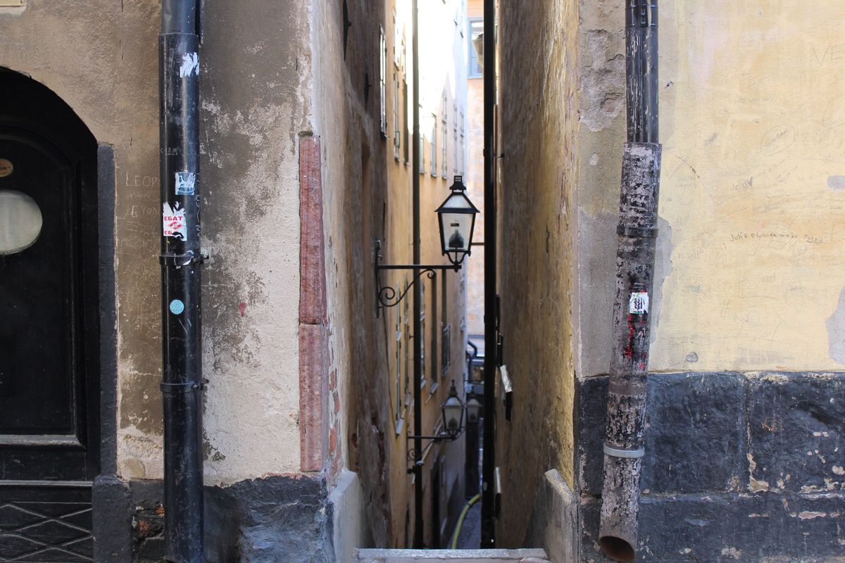 @Marten Trotzigs Grand

路地が入り組むガムラスタン...