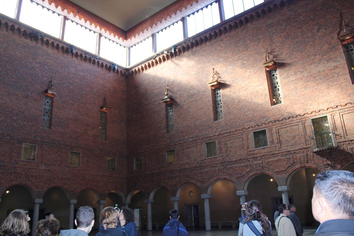 @Stadshuset③

ここはBla hallen、通称 青の間と呼ば...