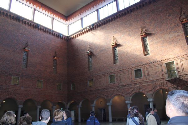 スウェーデン・ストックホルム「2011：ESMO@Stockholm」の写真：@Stadshuset③

ここはBla...