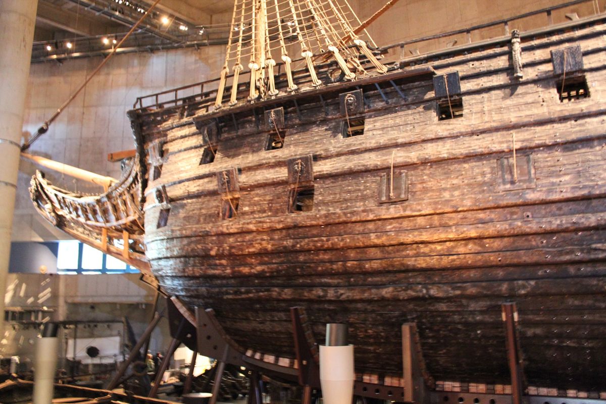 @Vasa musium

1628年にストックホルム港に沈没したヴァーサ...