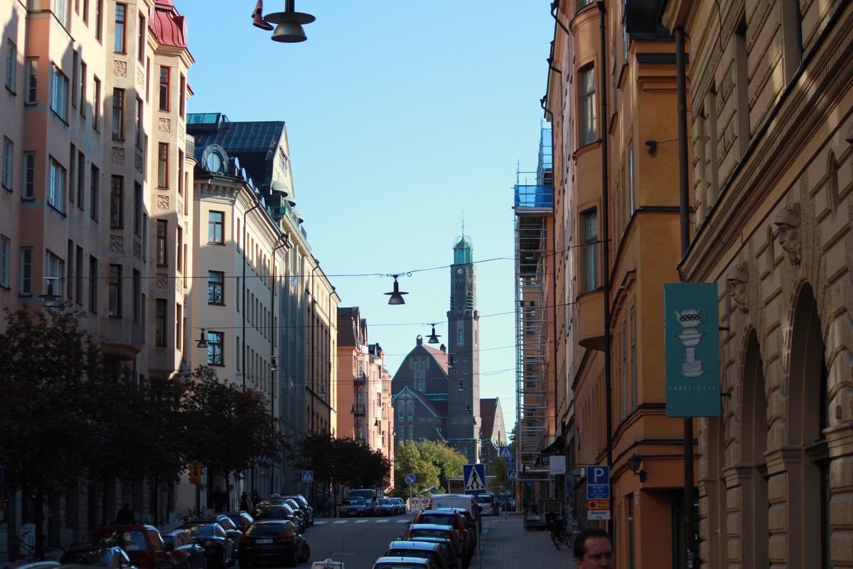 Stockholmの街並み
やっぱりヨーロッパの街並みはキレイ😊