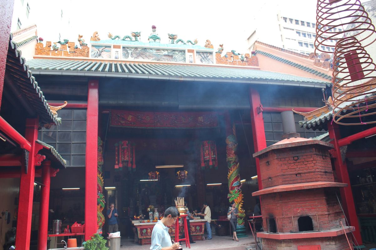 @廣肇會館

こんなChina tasteも折衷されてて、楽しい街でした。