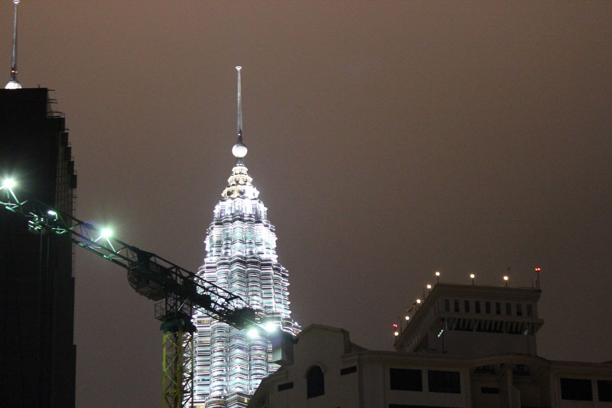 夜のPetronas Twin Tower
キレイ‼️