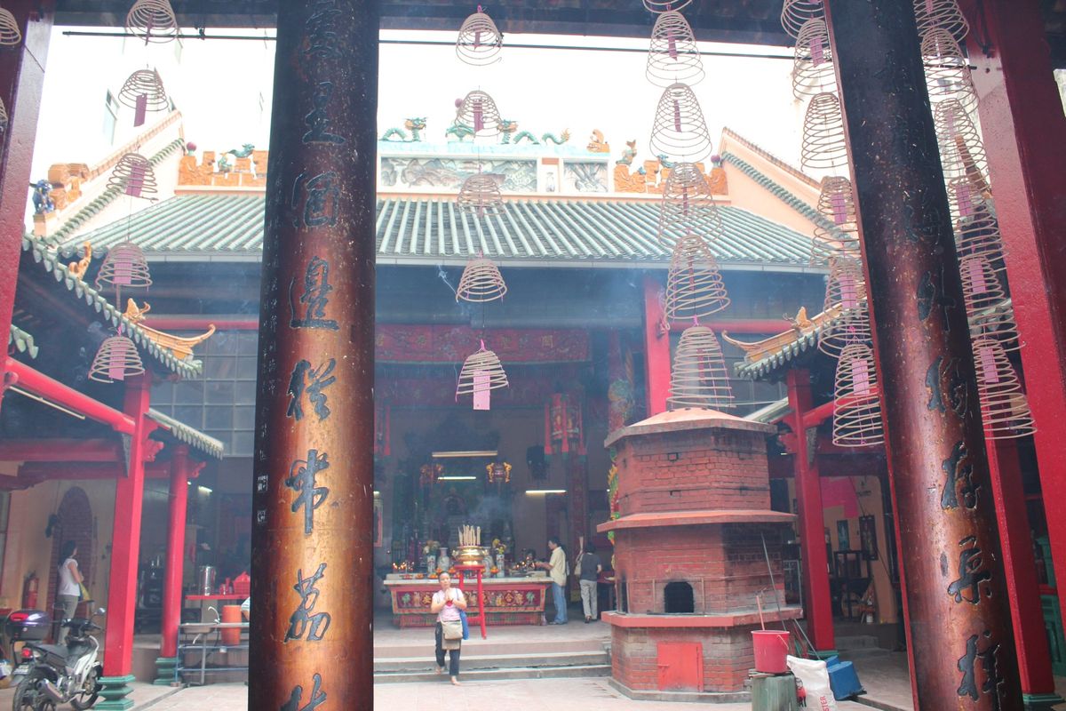 @廣肇會館

こんなChina tasteも折衷されてて、楽しい街でした。