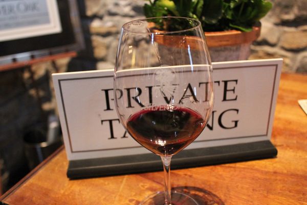 アメリカ(米国)・サンフランシスコ「2012：ASCO-GI@San Francisco」の写真：@Silver Oak②

ここはテイス...