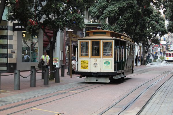 アメリカ(米国)・サンフランシスコ「2012：ASCO-GI@San Francisco」の写真：Cable Car🚃

さすがに4回目だ...
