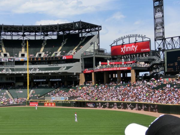 アメリカ(米国)・シカゴ「2012：ASCO@Chicago」の写真：@U.S. Cellular Field...