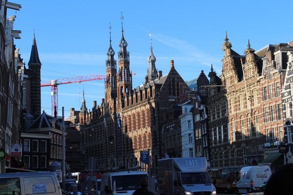 オランダ・アムステルダム「2013：ESMO@Amsterdam」の写真：時差ボケで早々に目が覚めて、朝散歩🚶‍♀...