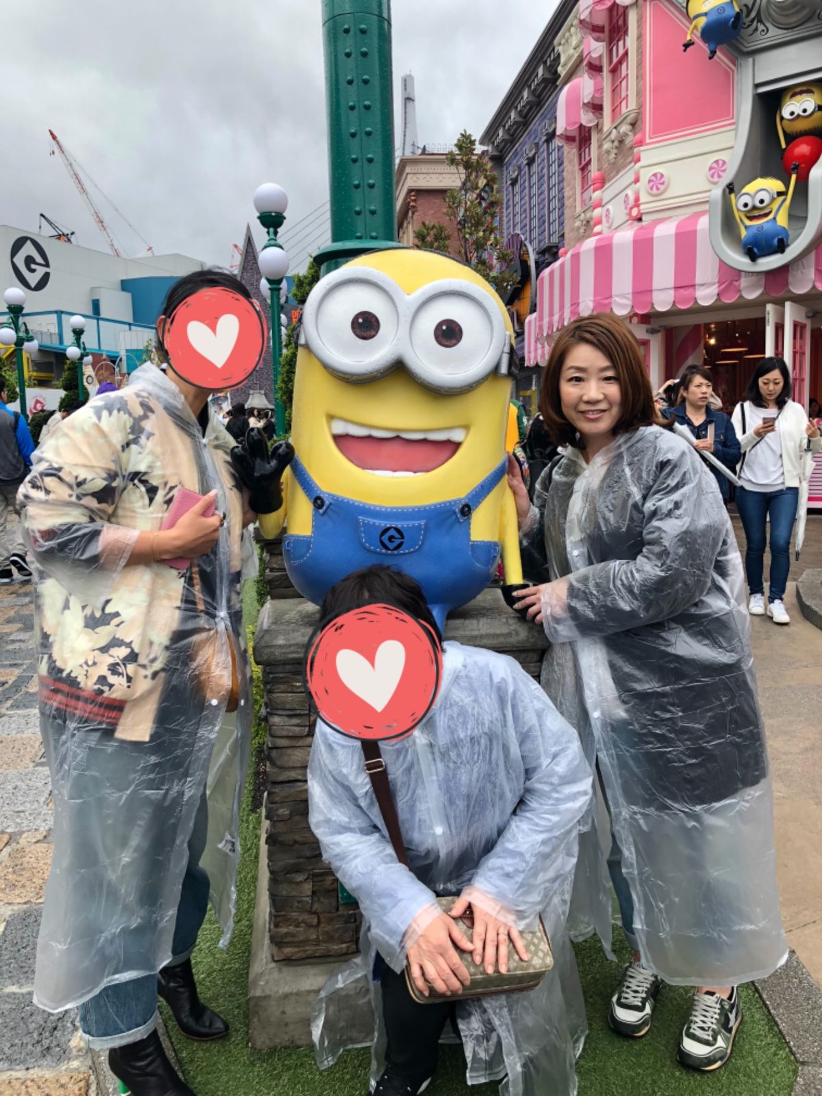 ミニオンパーク
ミニオンのポップコーン可愛くて
買いそうになった