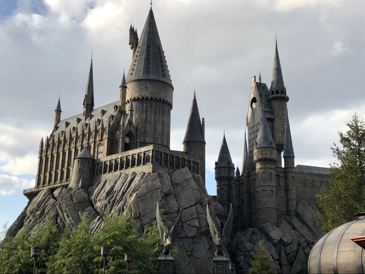 ハリーポッターのお城、よくできてるよねぇ🏰