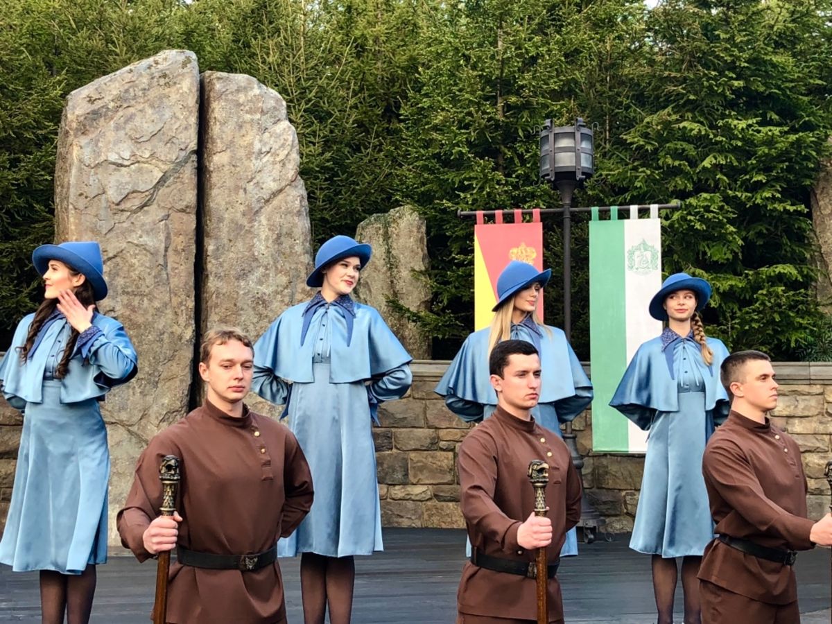 ハリーポッターのお城、よくできてるよねぇ🏰