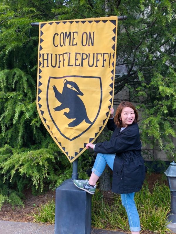 日本・大阪府「初めてのUSJへ」の写真：私はハッフルパフらしい🐻