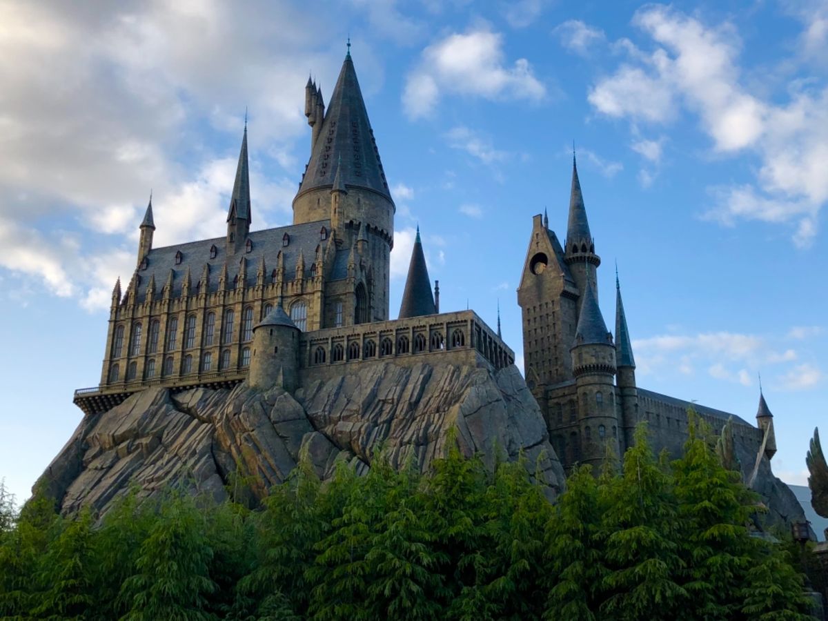 ハリーポッターのお城、よくできてるよねぇ🏰